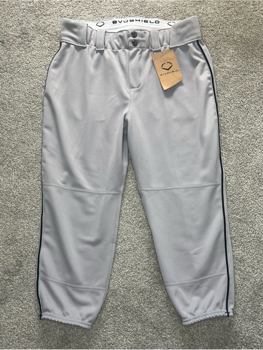 EvoShield Standout Fastpitch Softball Pants Women’s Large Gray High Rise NWT